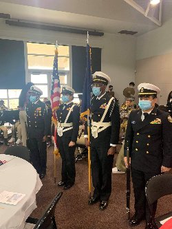 NJROTC Colorguard